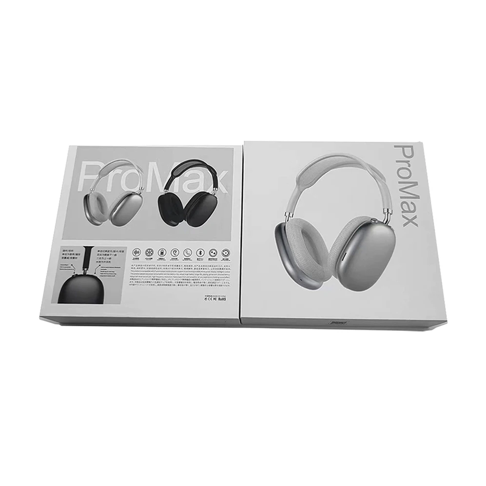 High Quality Wireless Headphone Gift Packaging Box Ready to Ship Matte Finish Paper Blister Packaging with UV Advantage