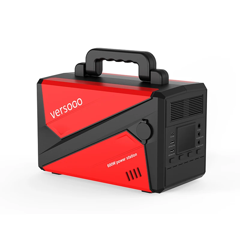 Solar Power Type C PD3.0 100W Input and Output 110V/220V 600W solar power banks system , portable ac energy power generator