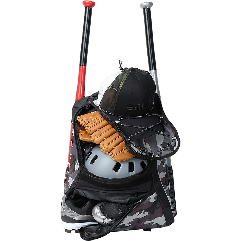 Free Sample Customized Personalized Hockey Backpack Baseball Bag Hockey Stick Carrier Hockey Stick Bag
