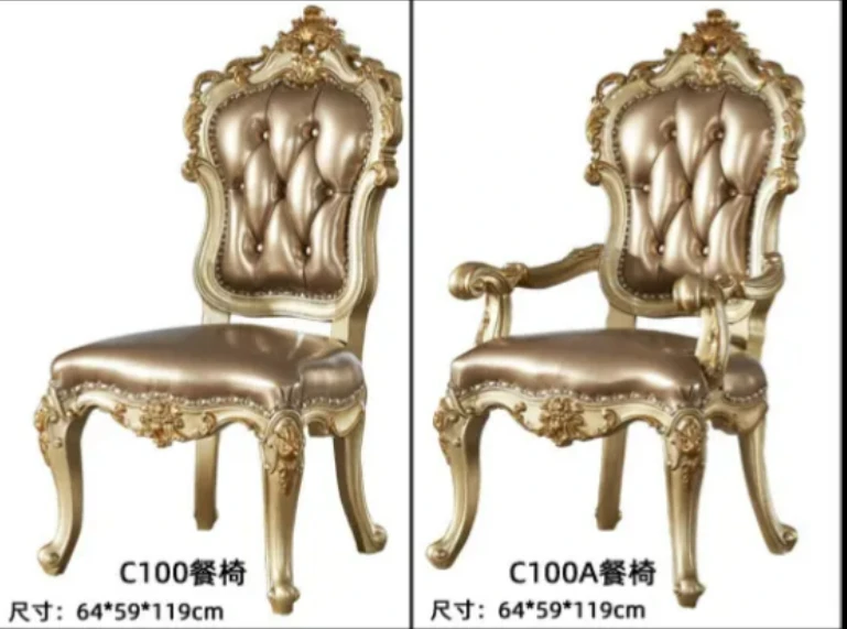 Good Quality Classic Style Marble Top Dining Table Designs Luxury Dining Table