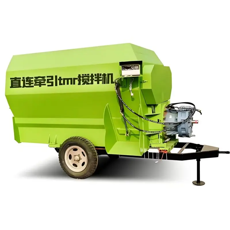 New TMR Feed Mixing Grinder Tractive Grain Grinder for Home Use for Poultry Farm & Manufacturing Plant Retail Industry