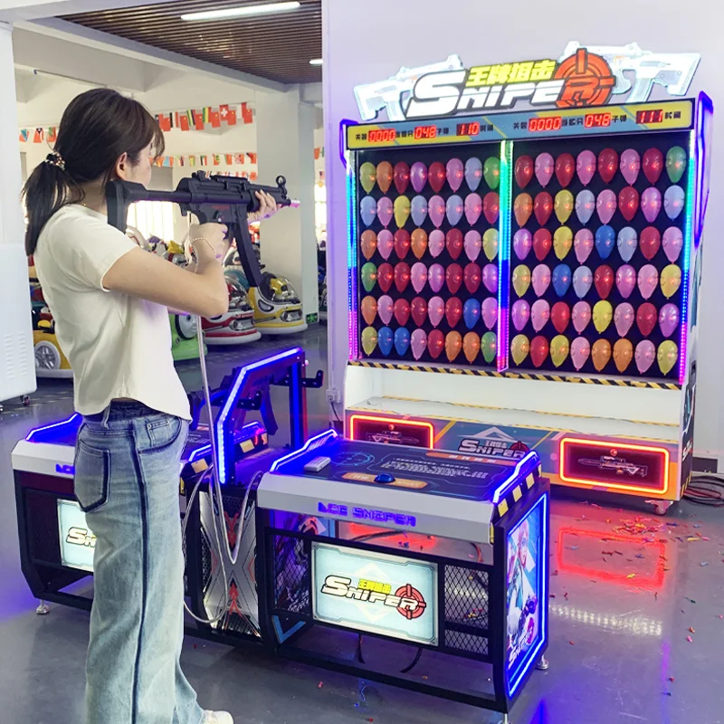Laser Shooting Balloon Machine Amusement Equipment shooting machine arcade game machine lazer tag game equipment