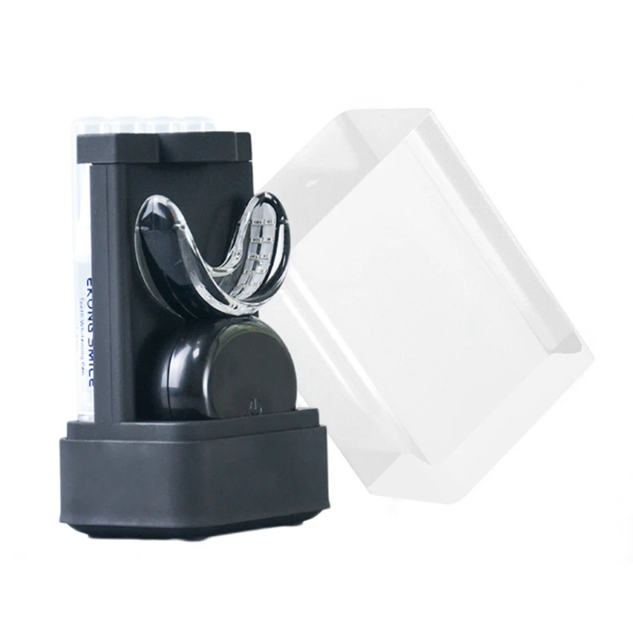 Light Teeth Whitening Kits 2024 Rechargeable Red Blue Ray UV LED Light Wireless Teeth Whitening Kit for Sensitive Teeth