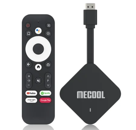 Original Mecool TV Dongle Amlogic S905Y4 Android 11 4GB 32GB Google Certified 2.4G 5G WiFi MECOOL KD2 TV Stick