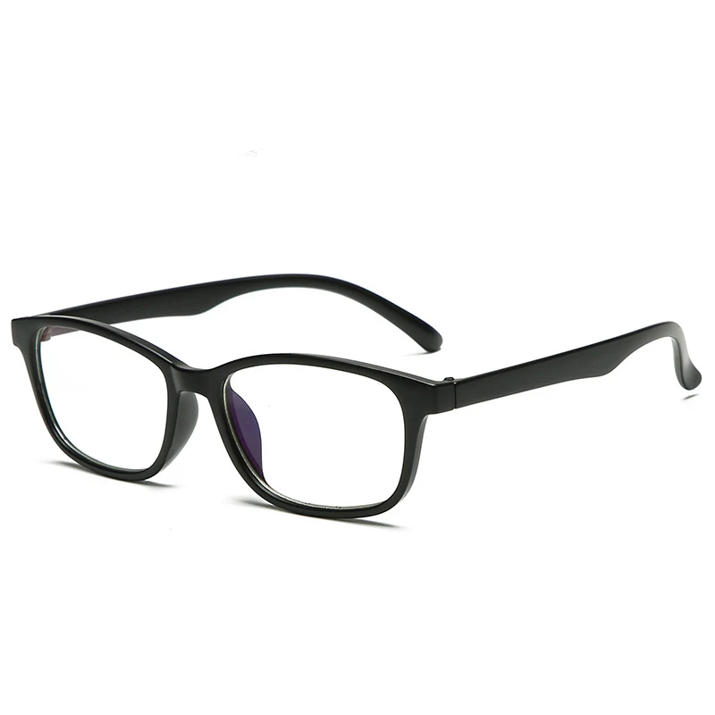 New blue light frame classic flat mirror retro frame female Korean fashion trendy glasses men and women