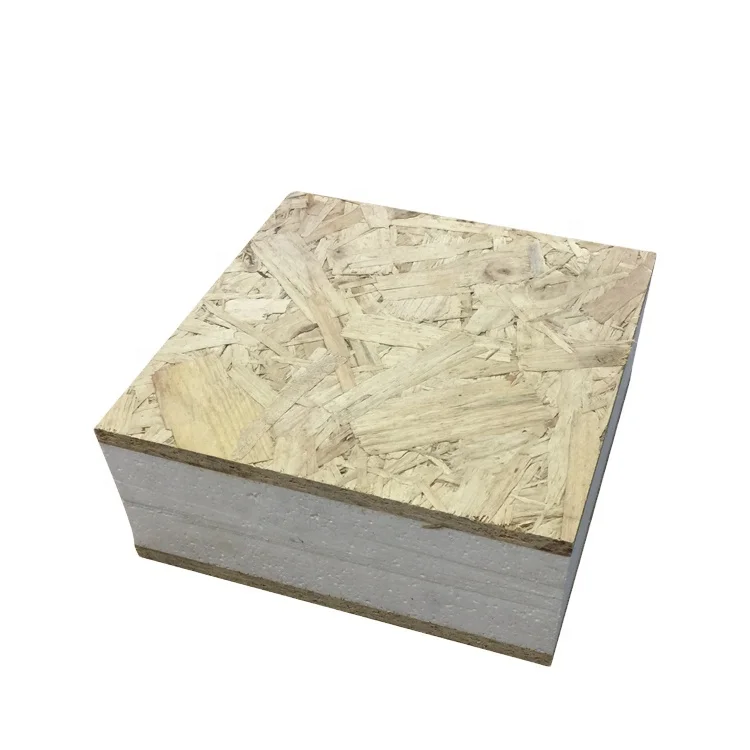 Excellent Performance 165mm OSB Precast Insulated Caravan Sandwich Panel