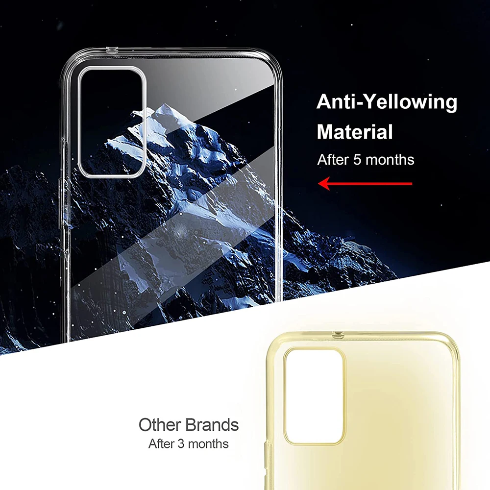 Soft TPU Coque Telephone For Samsung Galaxy A73 A53 A33 A13 A03 A72 A52 A32 5G Ultra Thin Clear Phone Case Funda For Samsung A73