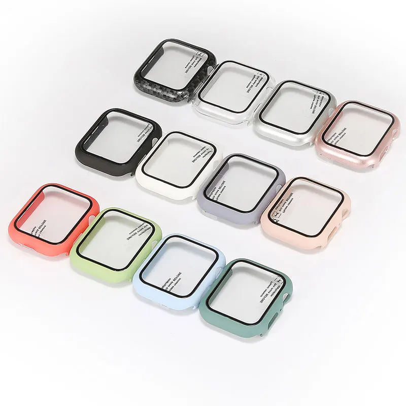 Hard PC Case 38mm-45mm Series 6 7 Smart Watch Case Protective Smart Watch Cover