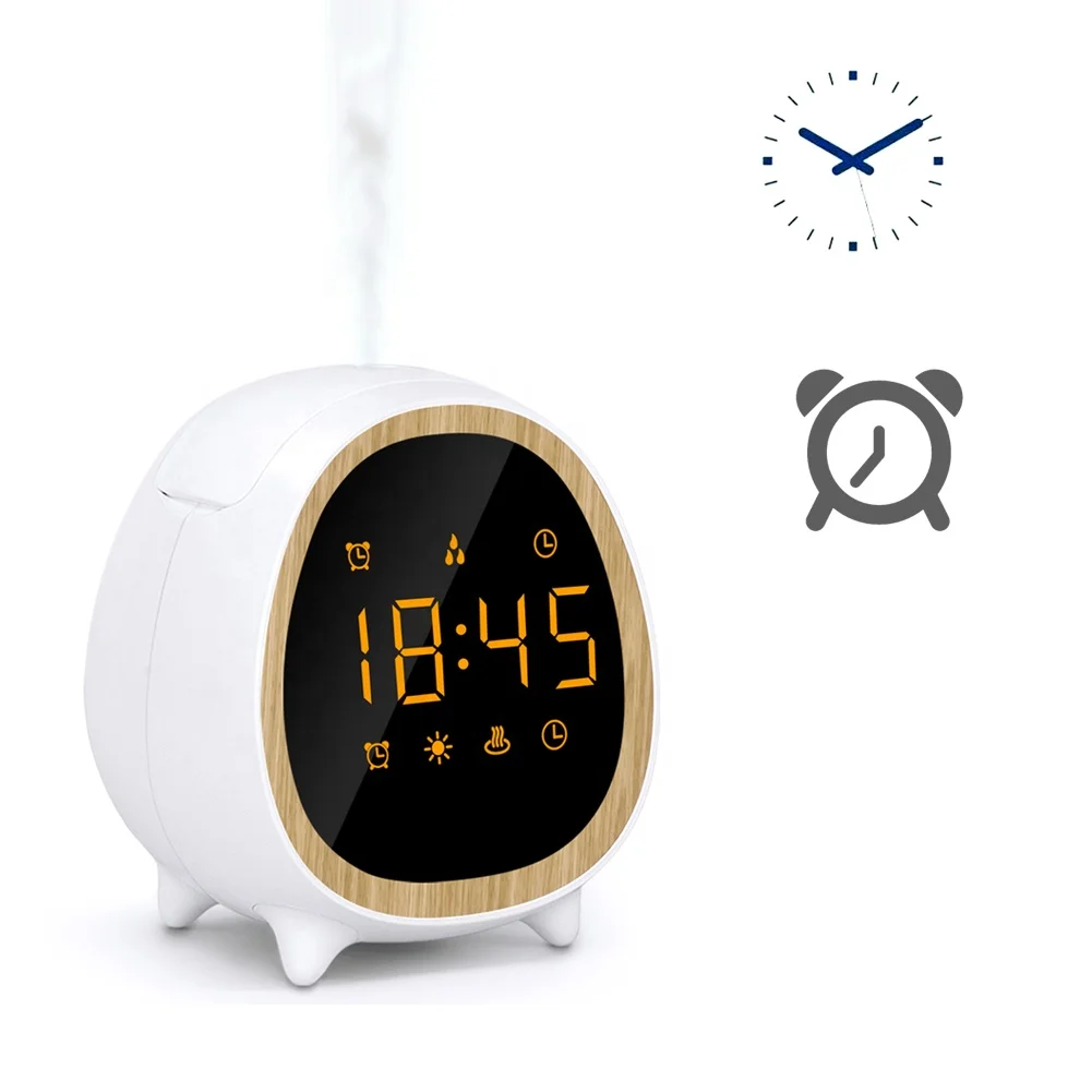 smart table clocks aroma diffuser desk table clocks diffuser alarm digital clock aroma diffuser