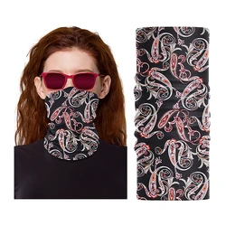 2021 New Style 100% Polyester Microfibre Bandana Neck Warmer Neck Gaiter Multifunctional Head Scarf with Custom Logo