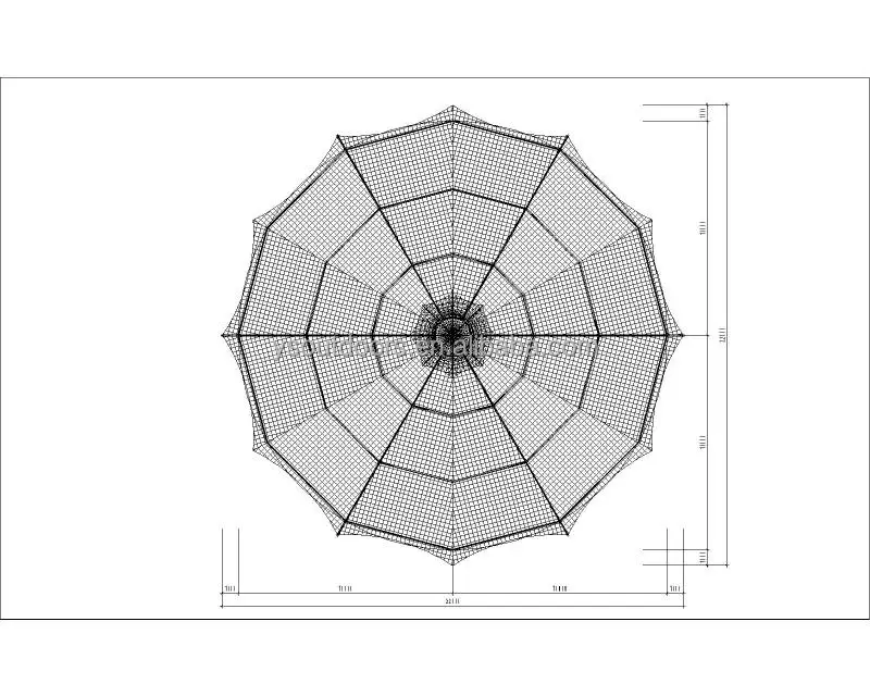 High Quality Various Outdoor event center pvdf membrane horse court Waterproof Material canopy