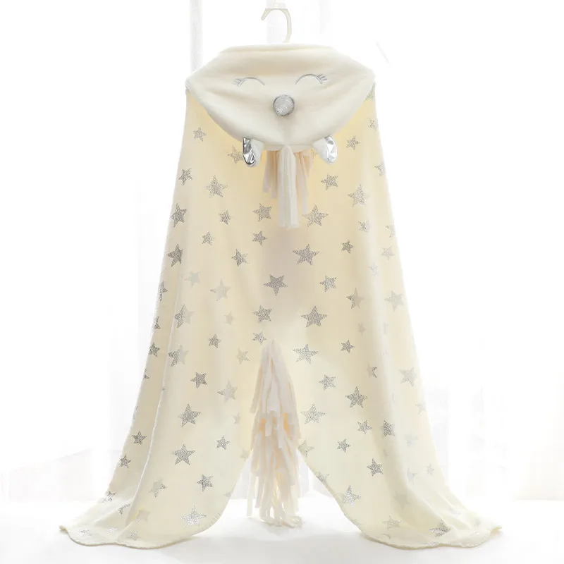 baby shawl blanket and towels animal blanket with hood