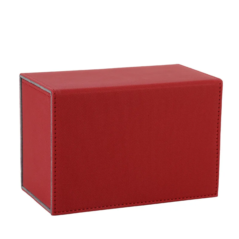 YYL-DB23BLACK GREEN RED BLUE MTG Premium PU leather card storage box Magic case board game FOW Yugioh deck box