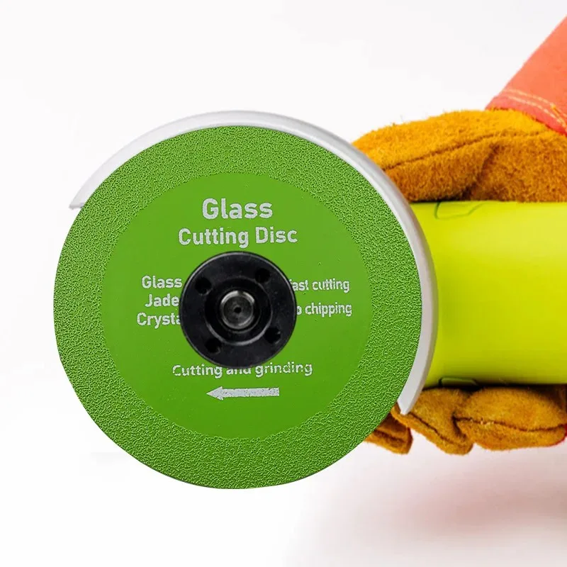 Glass Cutting Discs, 4 Inches Thin Diamond Saw Blade Wheels For Smooth Cutting Of Jade, Crystal, Bottles, Ceramic, Tile