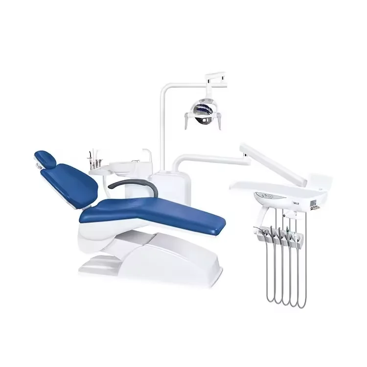 Good performance custom color full set medical dentist device movable light dental chair