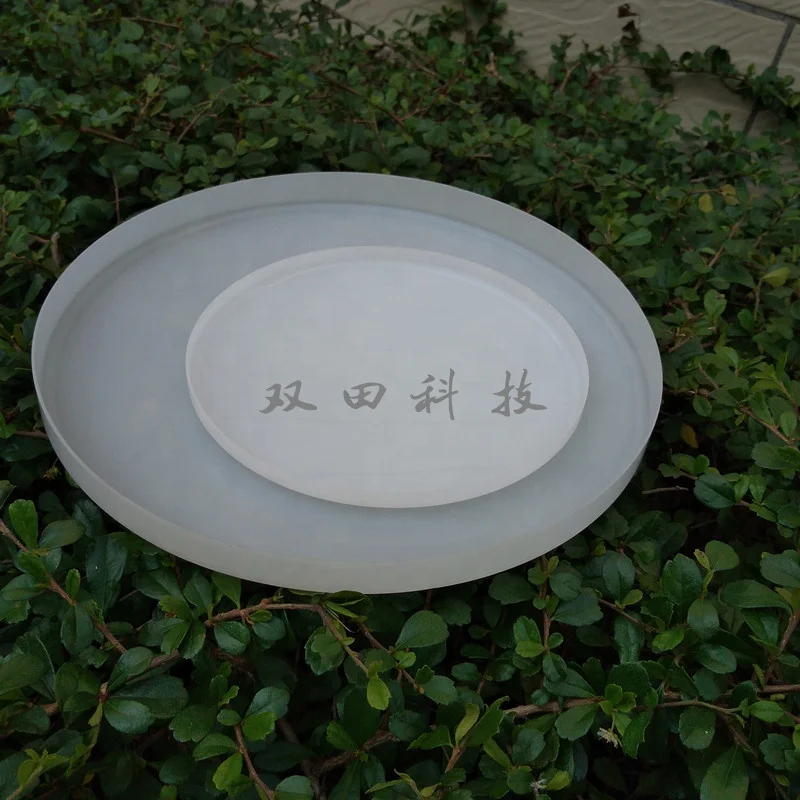 Custom LED Light PC Lampshade Lamp Shade Milky PC Plastic Vacuum Formed Round Light Cover