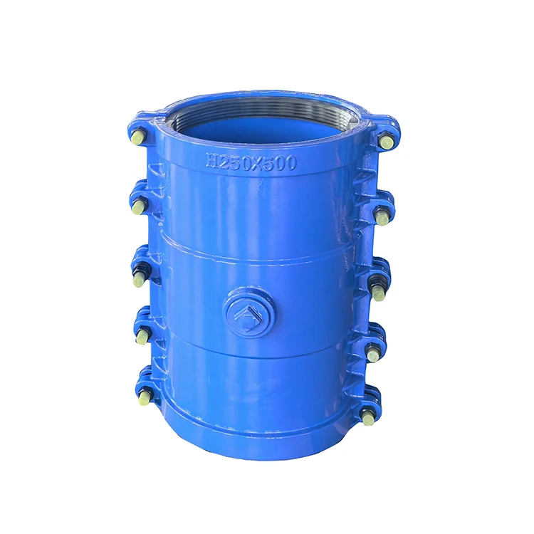 ISO2531 Ductile Iron GGG50 Large diameter hydraulic pipe clamp for PVC/PE pipe