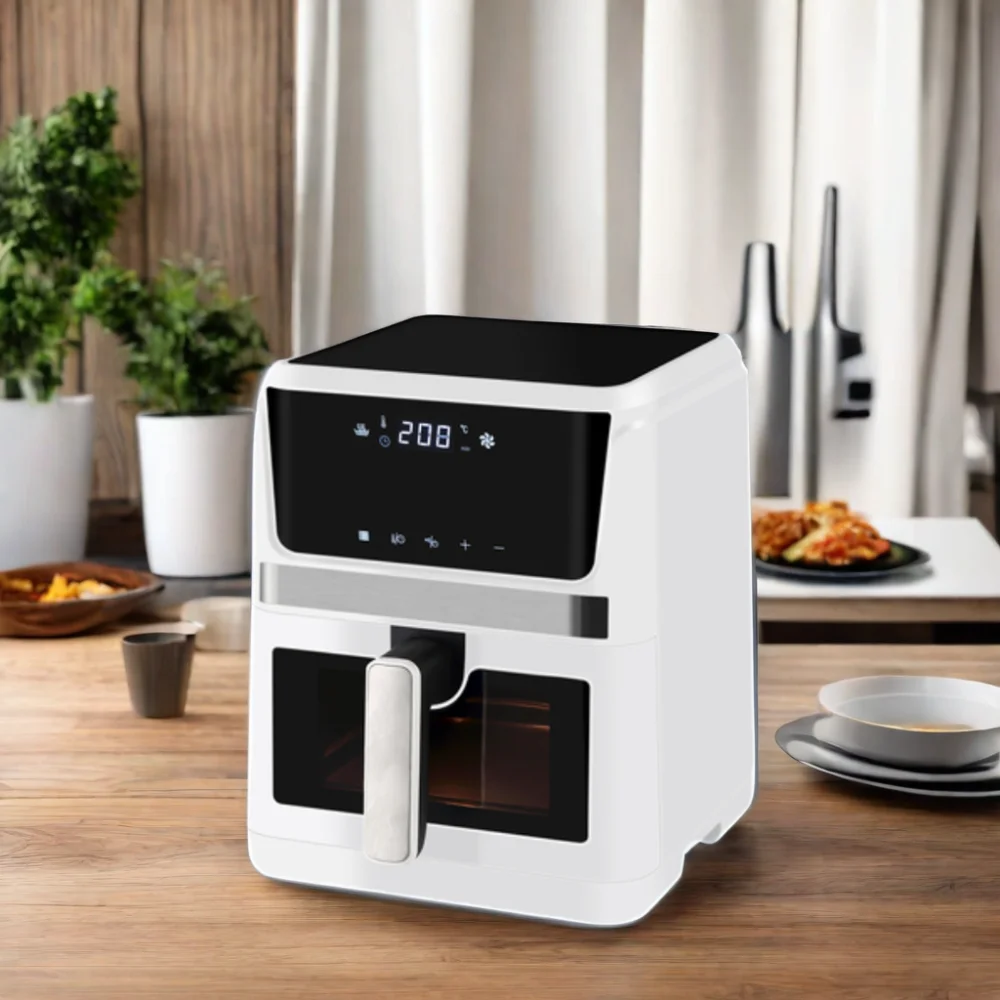 LCD Display Electric Air Fryer Versatile Kitchen Appliance