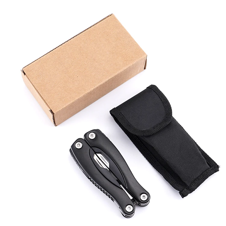 multitools survival set pocket mini folding needle nose multi tool knife pliers with saw bit wrench