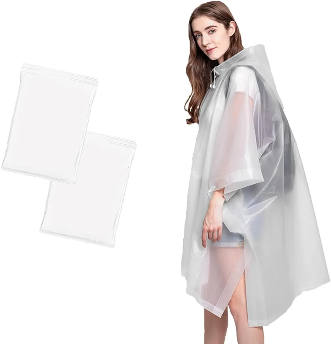 wholesale support waterproof emergency disposable EVA light Reuse Portable raincoat overall