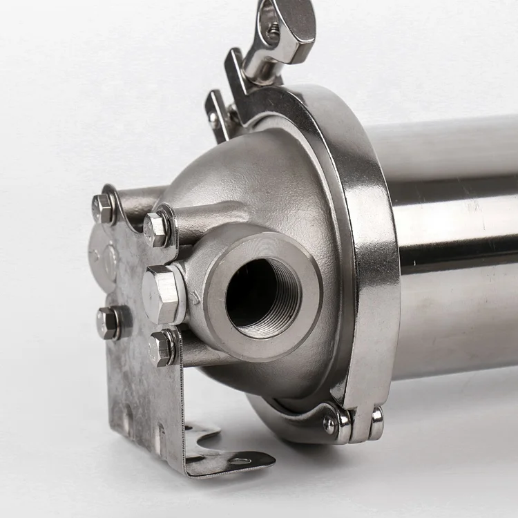 2020 Stainless Steel Single Cartridge Filter Housings For Wine Filtration