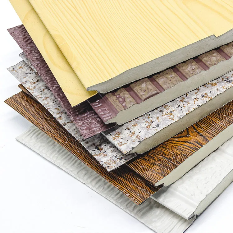 XHWOOD полиуретановая панель из пенополиуретана наружная декоративная облицовочная кирпичная металлическая стеновая