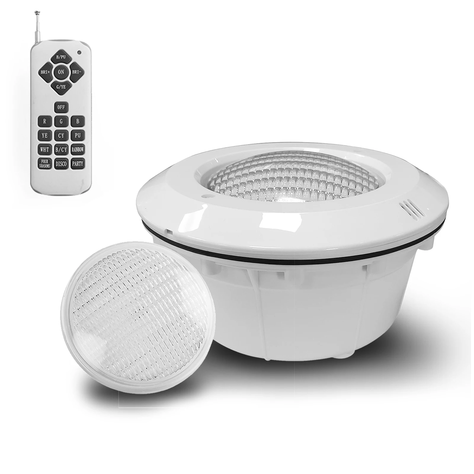 Refined PAR56 LED concrete swimming pool light liner pools use PC Plastic Niche Housing For Par56 Lamp