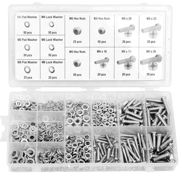 TC 475pc Certification Assorted Bolt And Nut Fastener