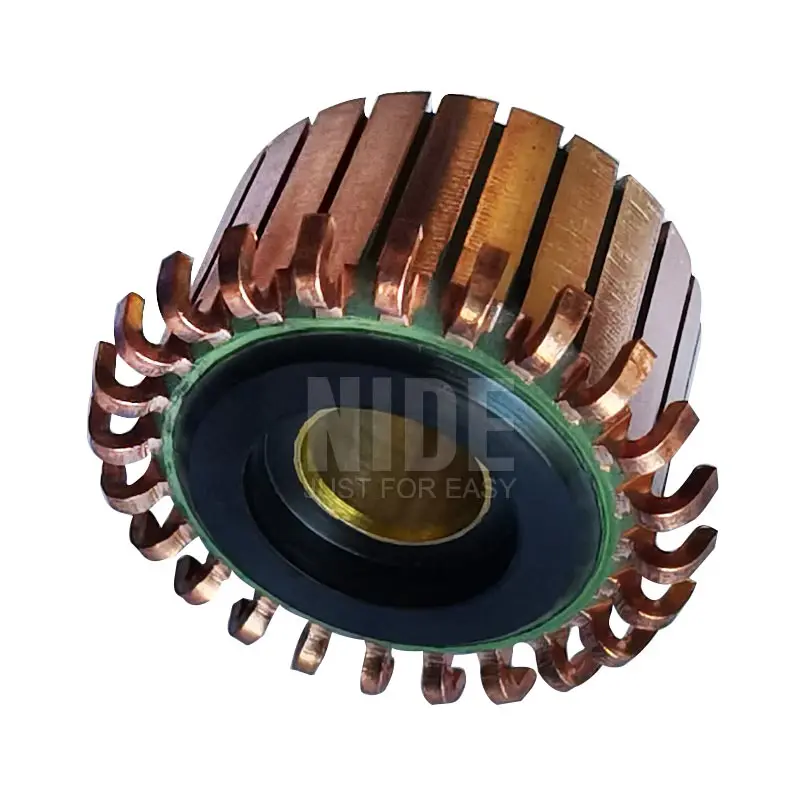 24 segmented Armature hook commutator for DC Motor
