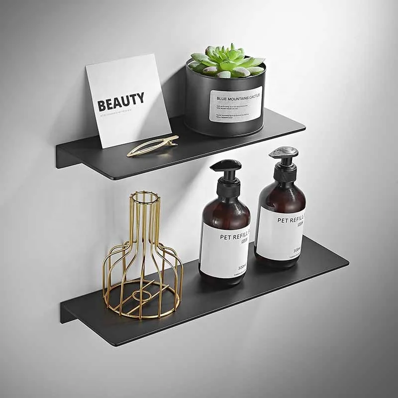 Wholesale Wall Mounted Bathroom Hanging Kitchen Storage Shelf Bathroom Towel Shelves