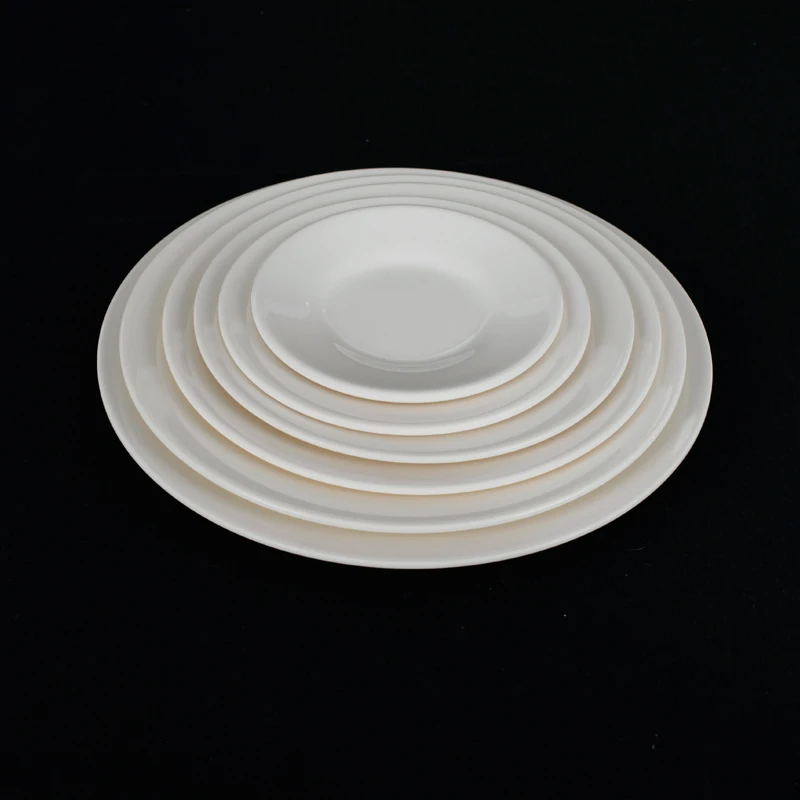 
A5 melamine plate Custom Design Colored Flat Cheap Restaurant Melamine Dinner Plates 
