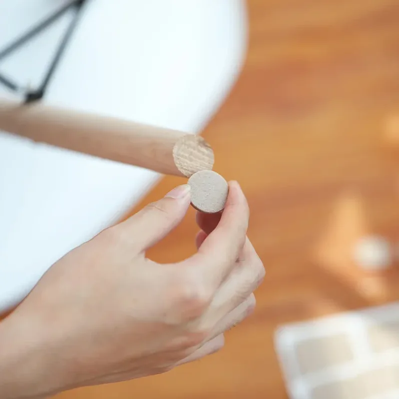 Strong Adhesive Felt Furniture Pads / Chair Table Sofa Cabinet Leg Pads Floor Protector Anti Slip Pads