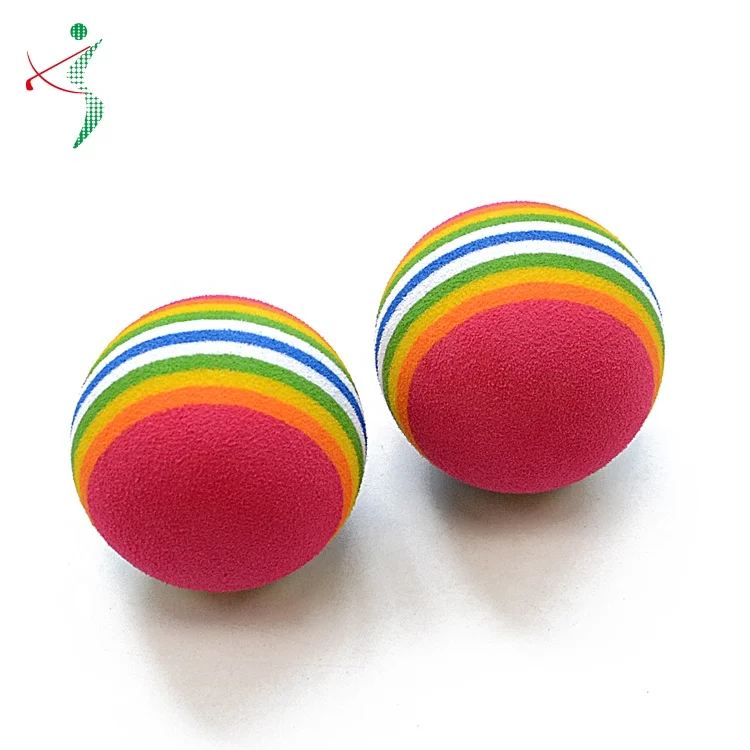 High Quality Indoor Outdoor Practice EVA Golf Balls Sponge Foam Soft Practicing Balls Golf Training Balls