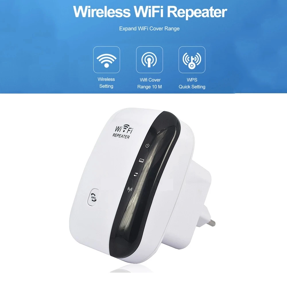 Mini Repeater 300Mbps Home Smart Wifi Through Wall Router wifi repeater wireless Signal Booster Amplifier