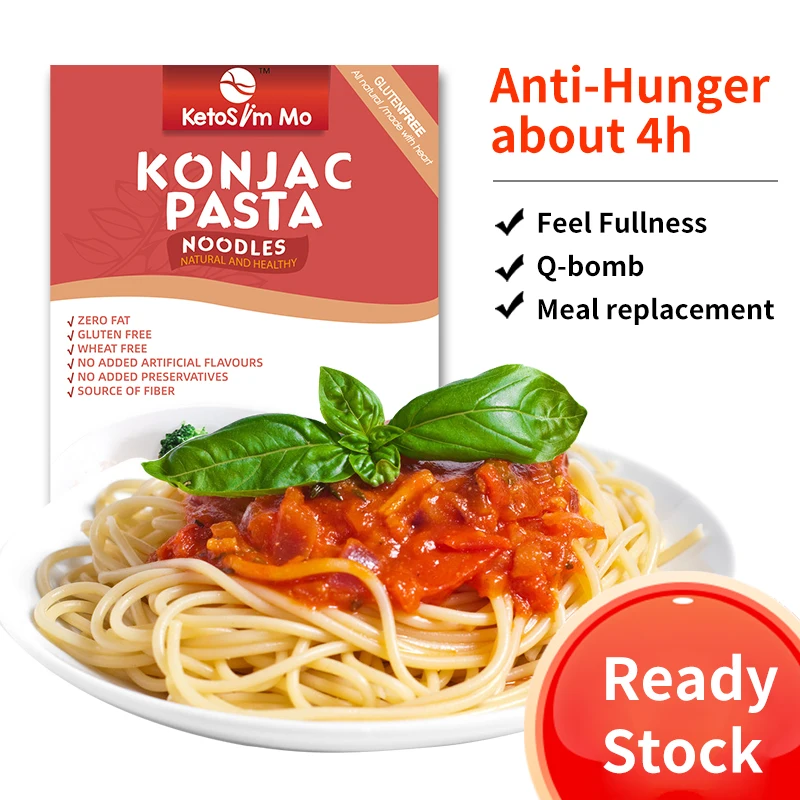 Konjac Pasta Many Size Low Glycemic Keto Snack Konnyaku Shirataki Italy Noodles Diabetes Food