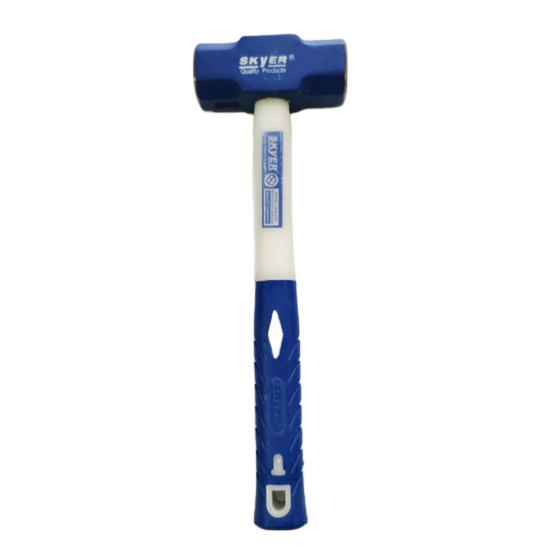 3LB White and blue fish scale handle fiberglass handle USA style sledge hammer