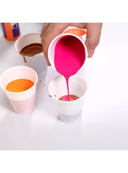 Mont Marte Pouring Acrylic 120ml 4pc - Coral Artist paint set