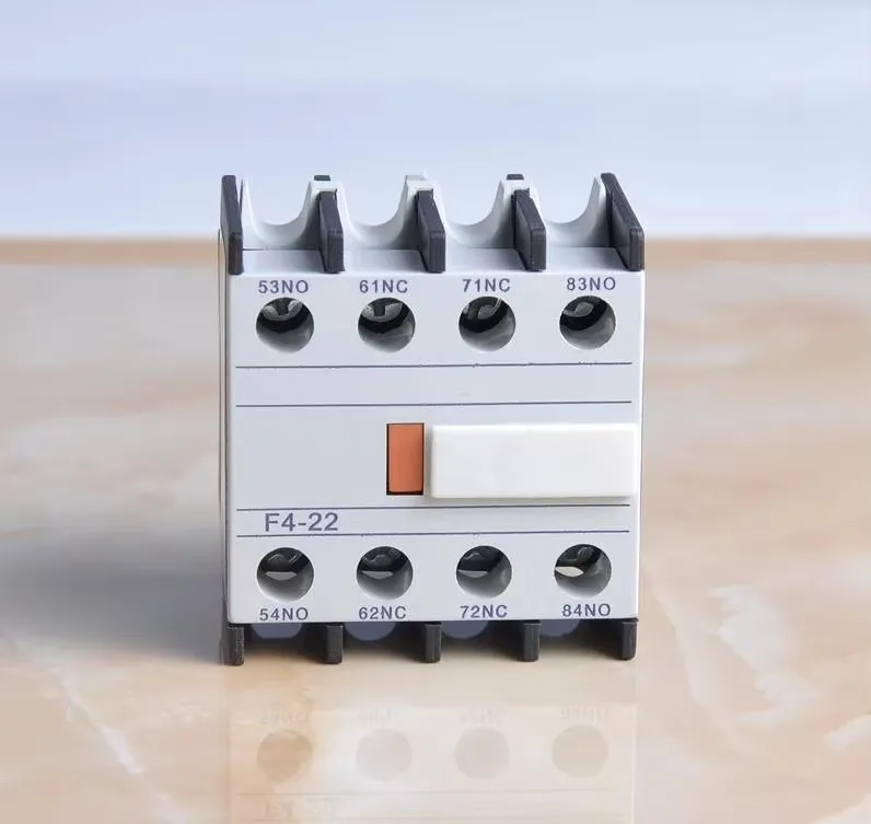 Ac contactor CJX2 LC1 auxiliary contact Block contact switch F4-22 F4-13 F4-31 F4-40 F4-04 4 Poles