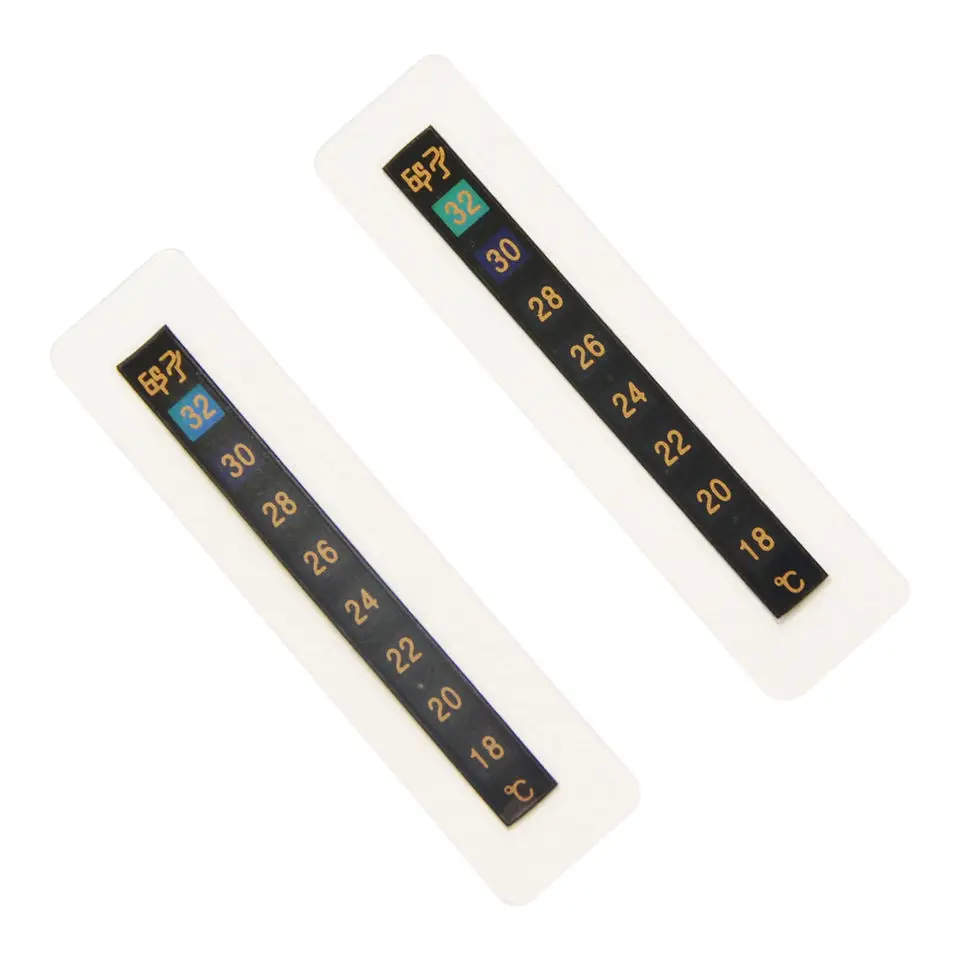 Wholesale Reusable Clothing Thermometer Strips Custom Plastic Lcd Clothing Thermometer Strip
