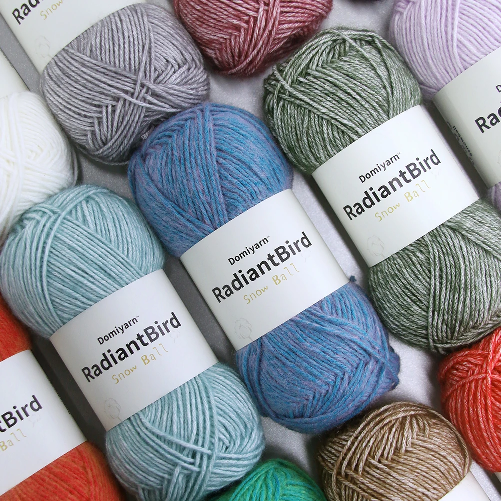 New Design OEM/ODM Snow Ball 50g/142yd/130m  for Blanket yarn manufacturing baby yarn