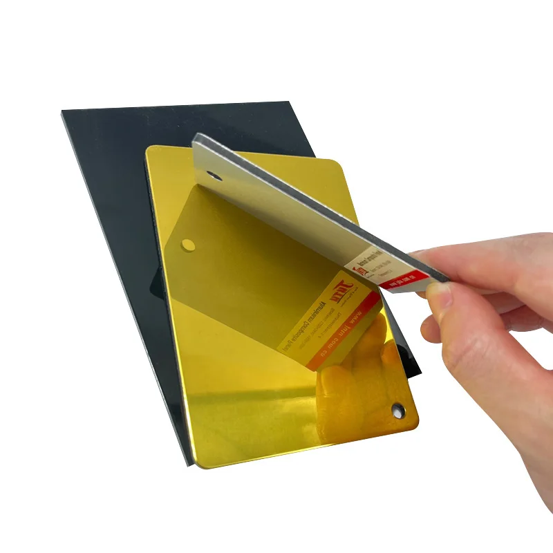 Free Sample ACP Exterior Aluminum Composite Panel PVDF Coated Aluminum Alucobond Wall Cladding