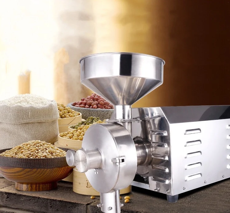 Hot Selling 2019 Commercial Electric mini wheat flour mill