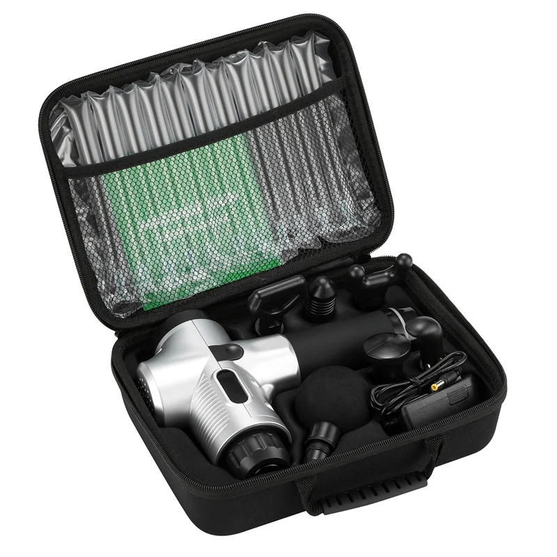 Лучший портативный массажер для тела Divtop, пользовательский перкуссионный Вибрационный глубокий массажный пистолет для мышц, Прямая поставка