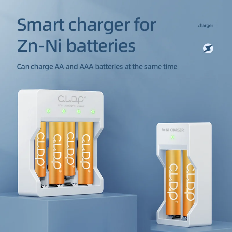 Safty eco-friendly CLDP brand No.5 1.6v 1500mWh aa chargeable batteries 4pcs package