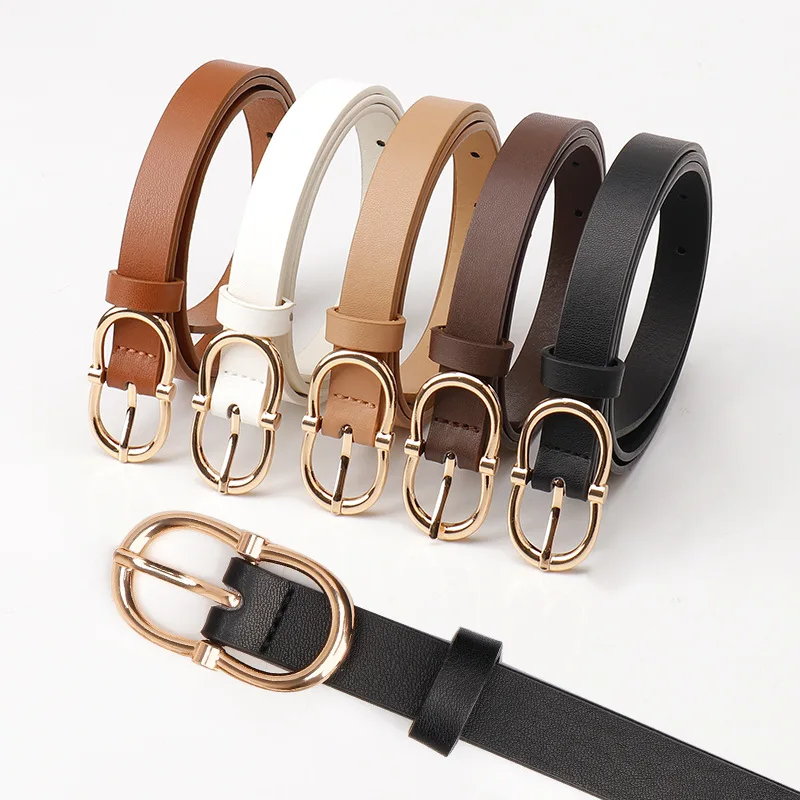 New style fashion wholesale designer belts new personality women belts genuine PU leather luxury For Ladies