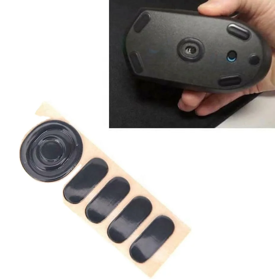 2 комплекта, мышиные коньки, совместимые с Logitech G304/G305, игровая мышь с закругленными изогнутыми краями, мышиные ножки