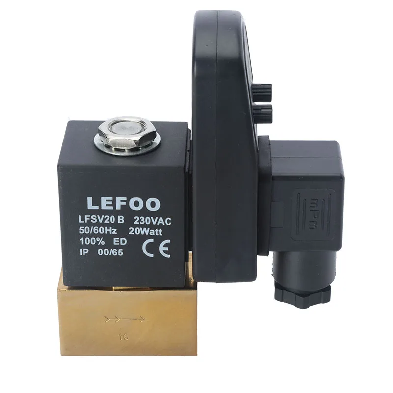 Lefoo LFSV20-B Регулируемый draingage электромагнитный клапан для блокировки или мобилизация средней длины в трубы диспенсер воды при помощи обратного осмоса машина