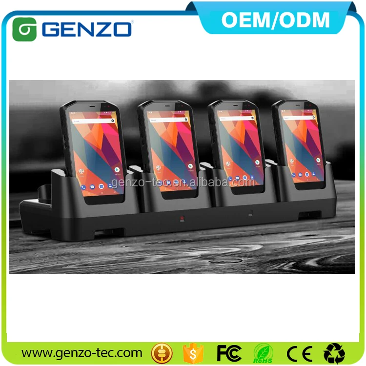 
GENZO New 5 inch 8 cores Android 9.0 Rugged PDA With 2D Barcode Scanner Handheld Logistic PDA With UHF A503 