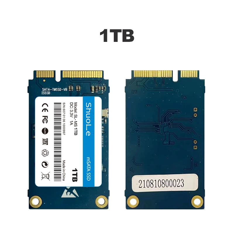 Высокоскоростной внутренний жесткий диск SATA III 6 Гб/с msata128гб 256 ГБ 512