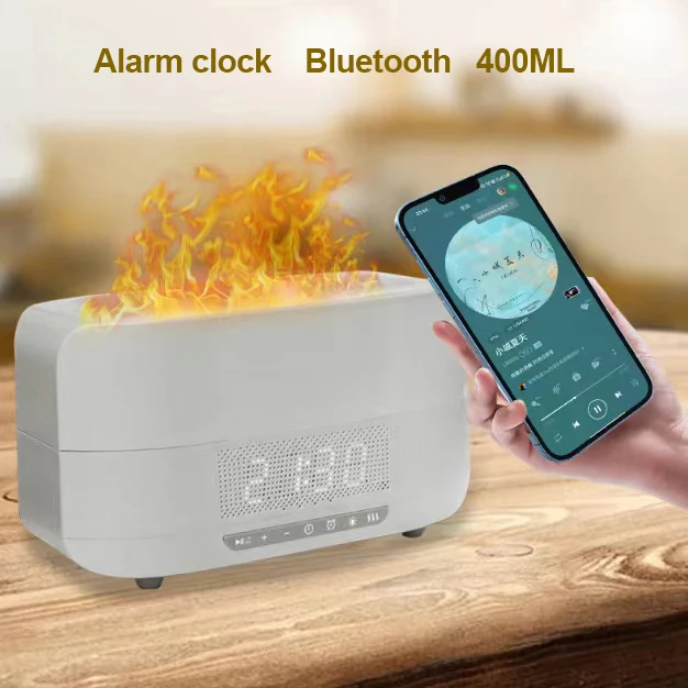 Newest 3D Fire Air Humidifier Night Light Aroma Diffuser Cool Mist Ultrasonic Led Flame Fire Humidifier